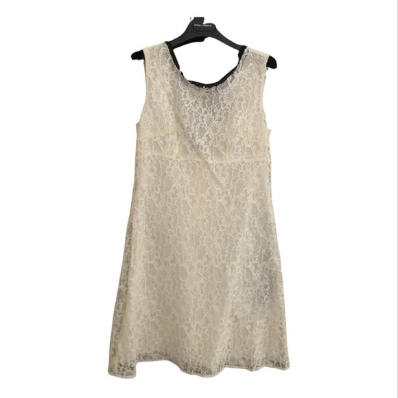 White Lacy Dolce&Gabbana Dress NWT - Picture 3 of 7